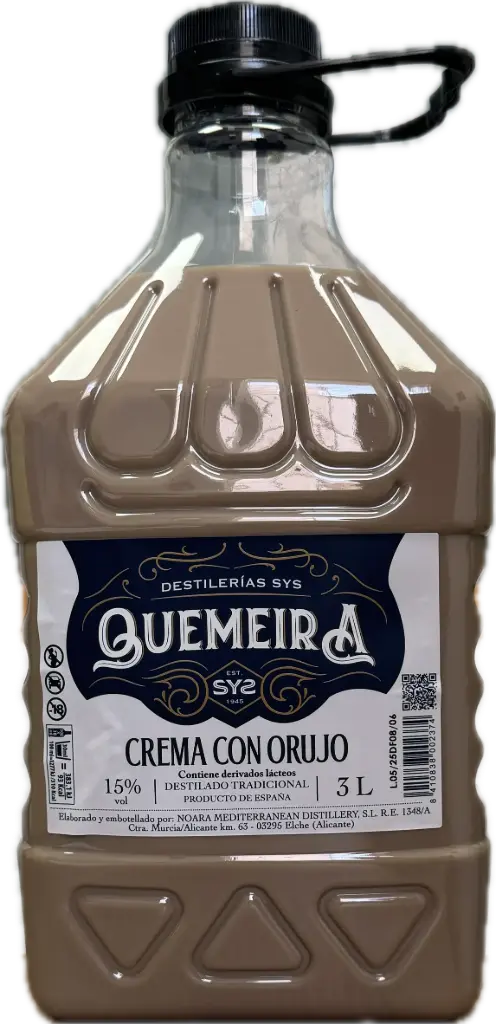 Orujo Crema Quemeira 3L