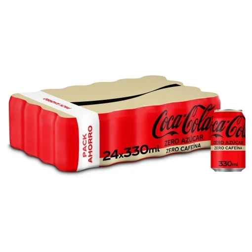 Coca Cola Zero Zero Lata 33cl 24 Unidades