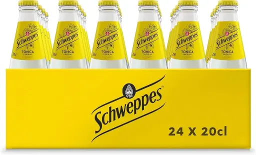 Tonica Schweppes Original 20cl Cristal 24 Unidades