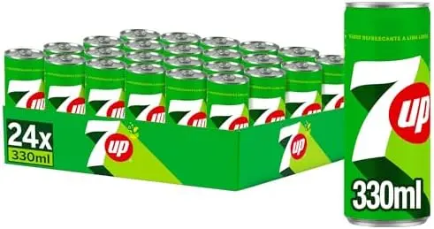 Seven-Up Lata 33cl 24 Unidades